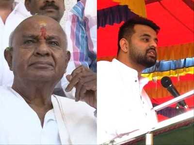 'Surrender or face my anger': HD Deve Gowda's stern warning to grandson Prajwal Revanna