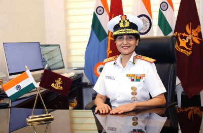 Surgeon Vice Admiral Arti Sarin is India's first woman officer to take over as  Armed Forces Medical Services DG