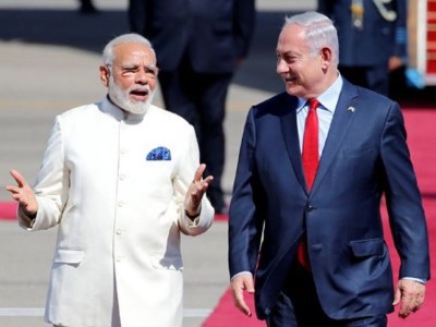 Indian PM Narendra Modi greets 'friend' Benjamin Netanyahu on Jewish New Year