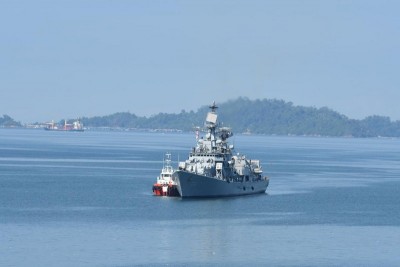 Two Indian Naval ships arrive in Malaysia as part of Operational Deployment