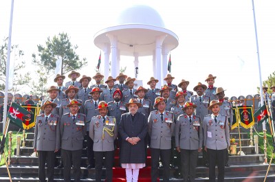 Amit Shah visits Assam Rifles headquarters in Shillong