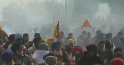 Farmers' protest 2.0: Police fire tear gas, several injured in Punjab-Haryana Shambhu border