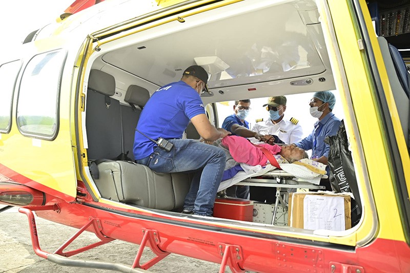 West Bengal government airlifts ailing Gangasagar pilgrims to Kolkata