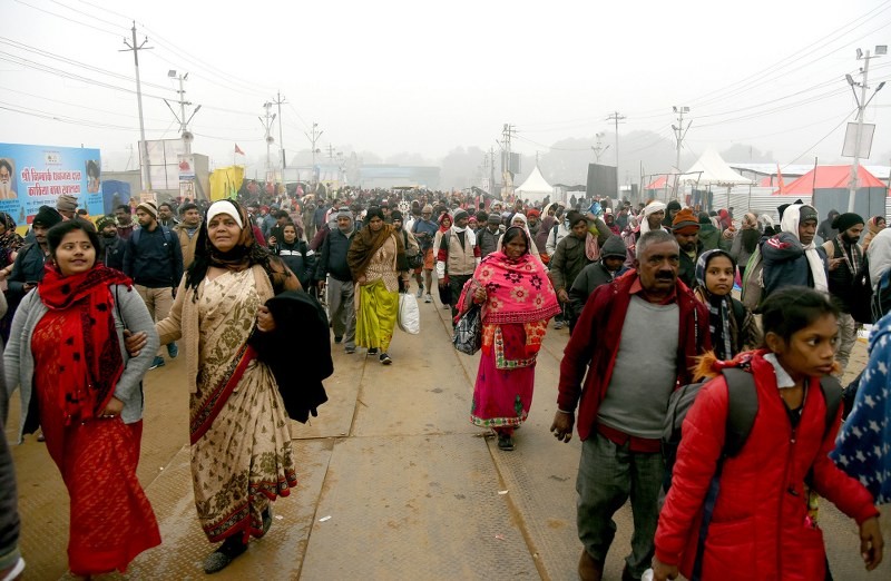 Millions of Hindu devotees gather at Uttar Pradesh's Prayagraj as a six-week Maha Kumbh Mela begins today