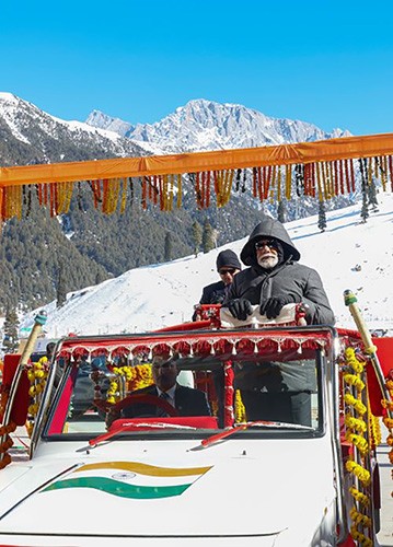 PM Modi inaugurates all-weather Sonamarg Tunnel in Jammu and Kashmir