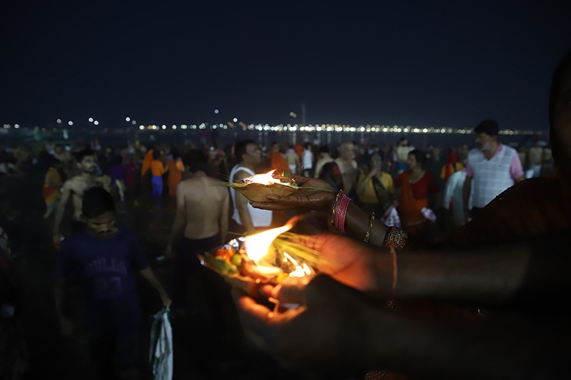 Glimpses of the final snan of Maha Kumbh