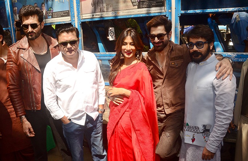 'Khakee: The Bengal Chapter' stars celebrate Kolkata’s iconic trams at Esplanade depot