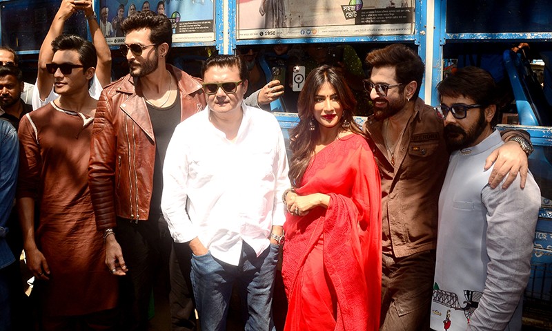 'Khakee: The Bengal Chapter' stars celebrate Kolkata’s iconic trams at Esplanade depot