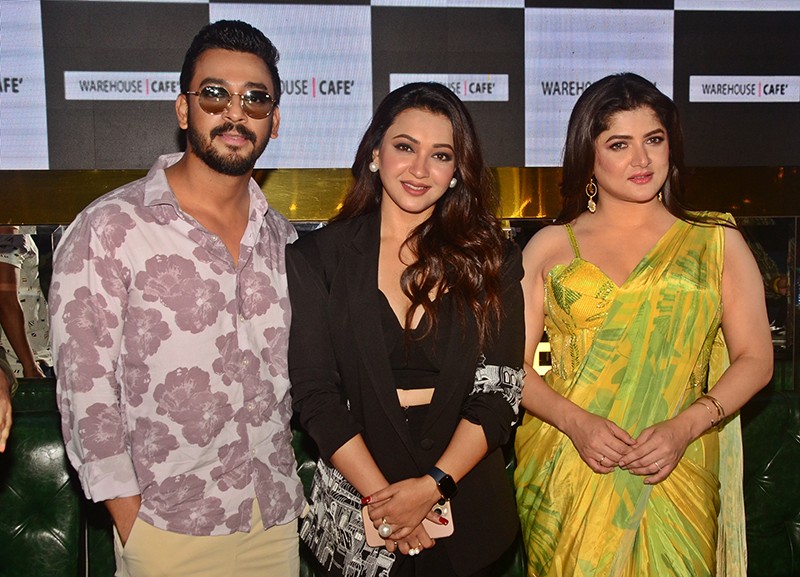 In Images: Srabanti Chatterjee, Koushani Mukherjee, Bonny Sengupta release trailer of Hungama.com