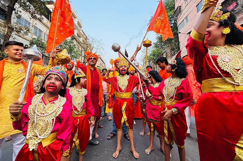 BJP observes Ram Navami in Kolkata