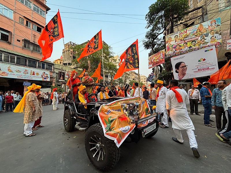 BJP observes Ram Navami in Kolkata