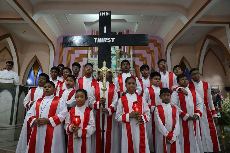 Christians celebrate Good Friday in Kolkata