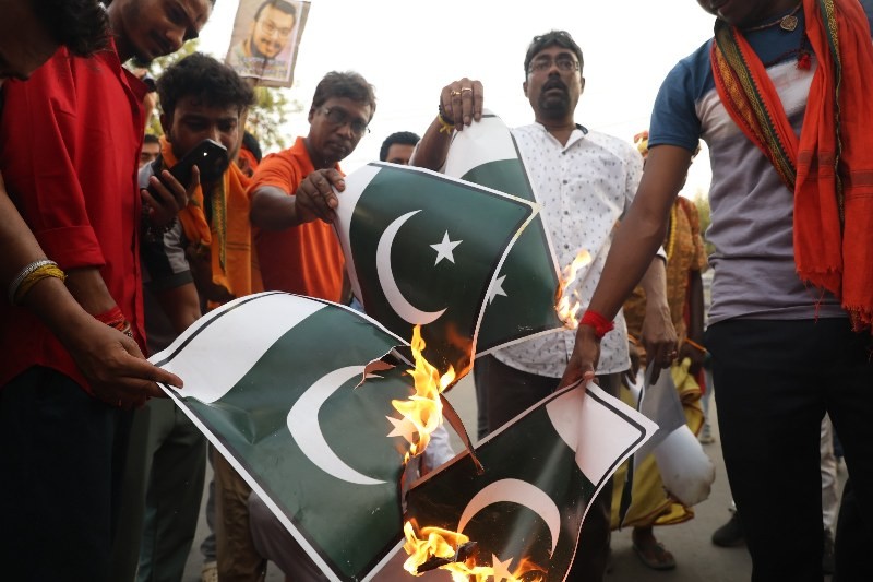 In Images: Vishva Hindu Parishad organises protest rally against Pahalgam terror attack in Kolkata