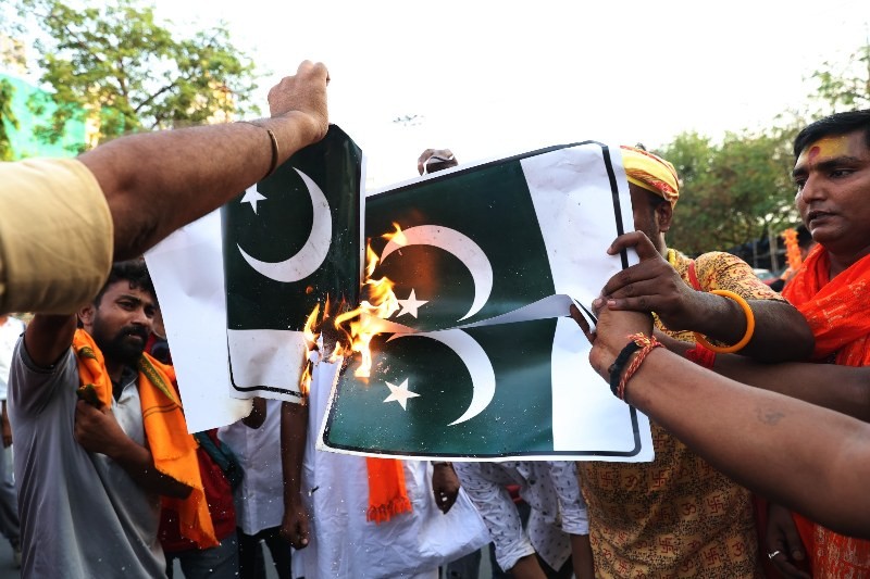 In Images: Vishva Hindu Parishad organises protest rally against Pahalgam terror attack in Kolkata