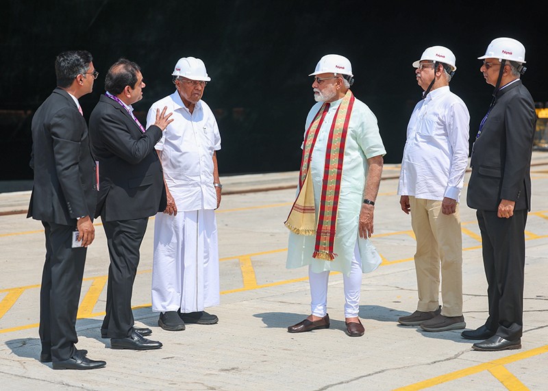 In Images: PM Modi inaugurates Vizhinjam International Seaport in Kerala
