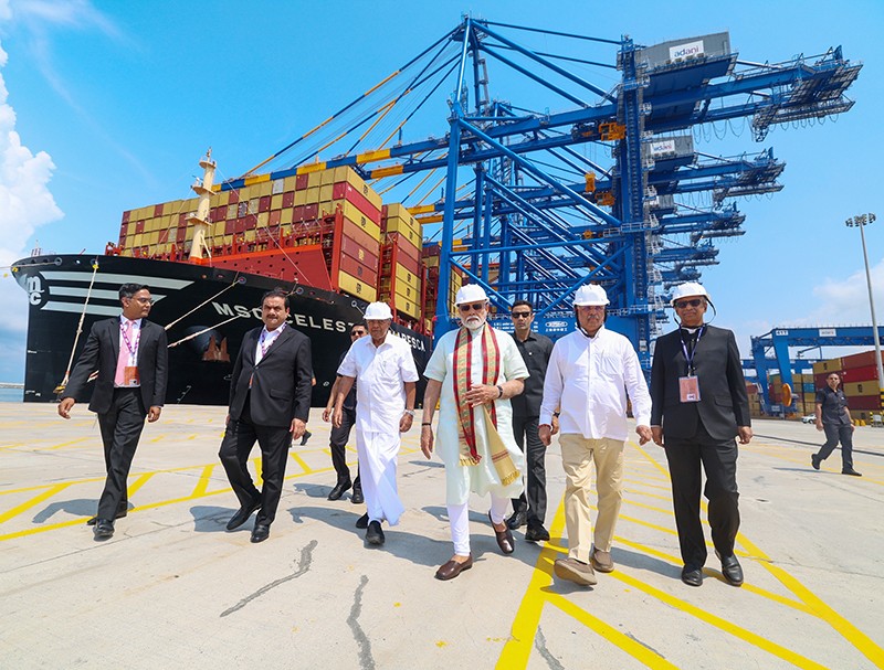 In Images: PM Modi inaugurates Vizhinjam International Seaport in Kerala