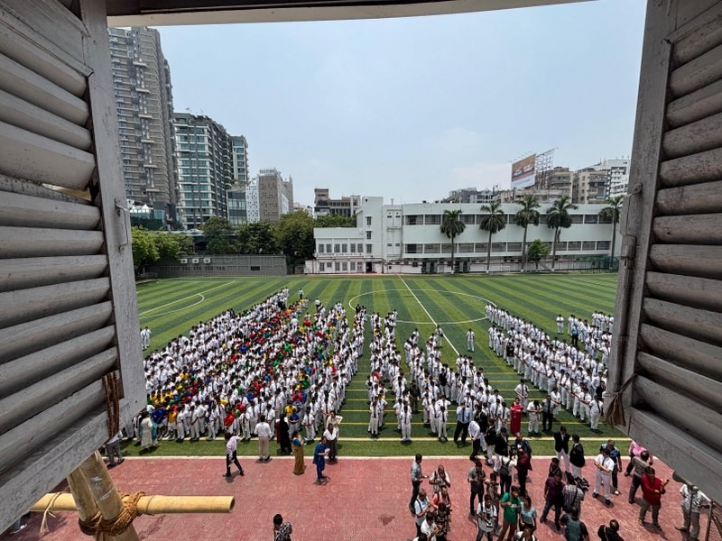 In Images: Kolkata schools conduct mock security drills amid India-Pakistan standoff