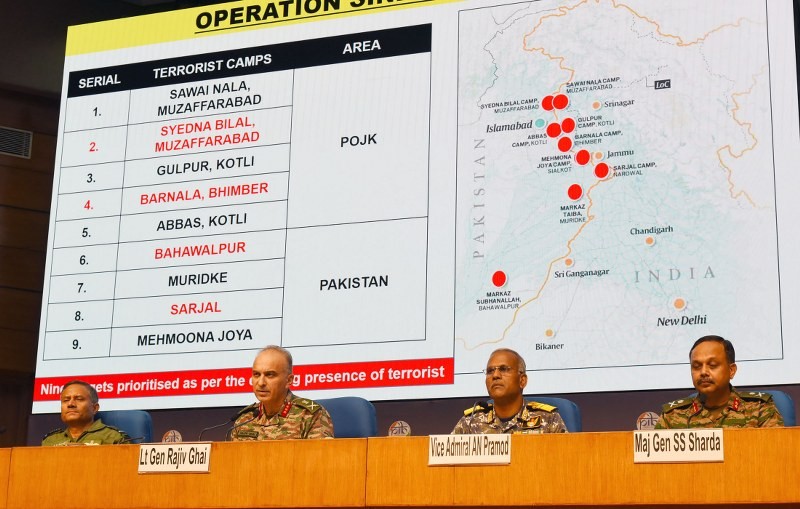 Operation Sindoor: Indian Armed forces hold press briefing