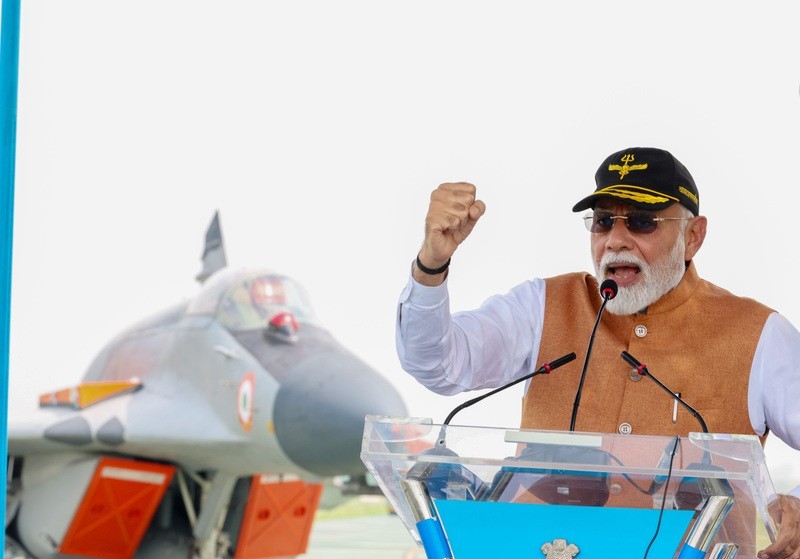 In Images: Narendra Modi visits Adampur Air Base days after Operation Sindoor