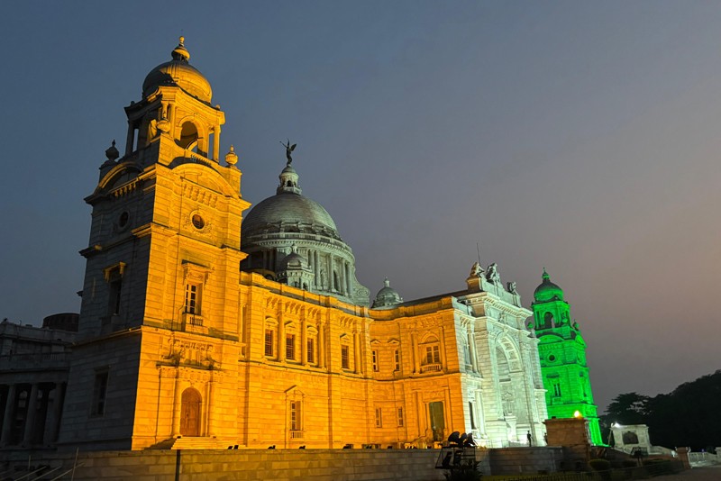 Victoria Memorial draped in Tricolour ahead of International Museum Day celebrations