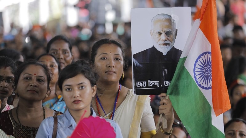 In Images: PM Modi addresses rally in West Bengal in his four-state visit tour