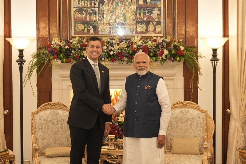 In Images: Paraguay President Santiago Palacios meets PM in New Delhi
