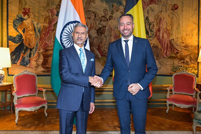 In Images: Jaishankar meets Indian diaspora from Belgium, Luxembourg on EU visit