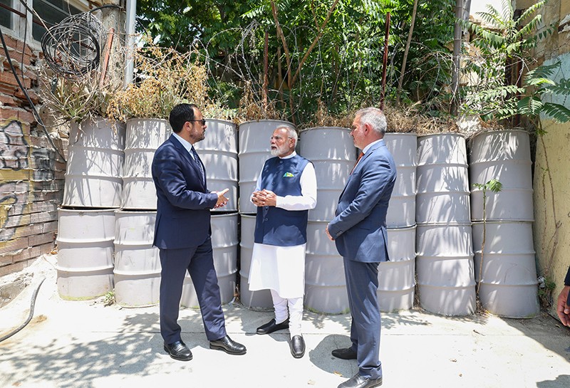 In Images: PM Modi, Cyprus President Nikos Christodoulides take tour of Historic Centre of Nicosia in Cyprus