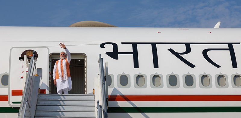 In Images: PM Modi embarks on five-nation visit, to attend BRICS Summit in Brazil