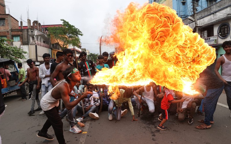 In Images: Shiite Muslims observe Muharram in Kolkata