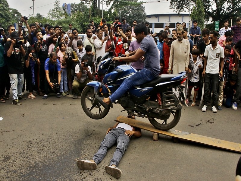 In Images: Shiite Muslims observe Muharram in Kolkata