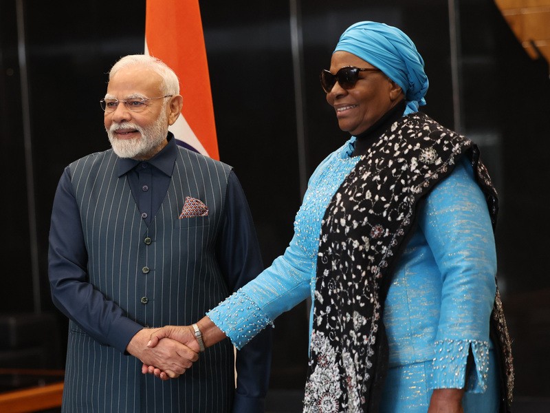 In Images: PM Modi meets Namibian Prez Netumbo Nandi-Ndaitwah