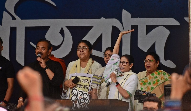 In Images: Mamata leads protest march in Kolkata against harassment of Bengali migrants in BJP-ruled states