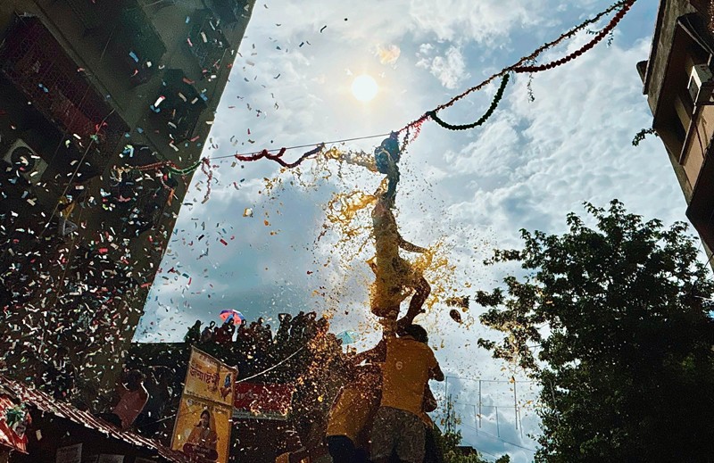 In Images: Kolkata celebrates Krishna Janmashtami with Dahi Handi festival