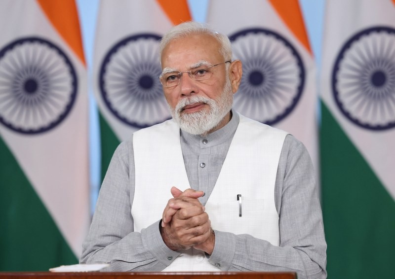 In Image: PM Modi addresses Ahmedabad girls’ hostel opening via video