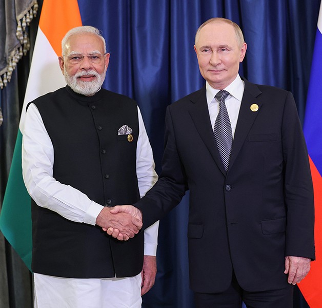 In Images: PM Modi holds bilateral meeting with Putin on sidelines of SCO Summit