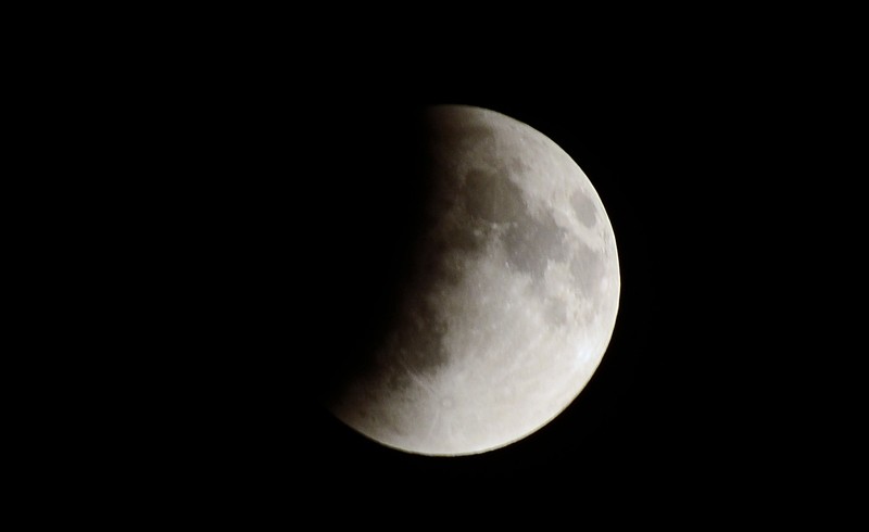 Celestial spectacle in images: The blood moon lunar eclipse seen from India
