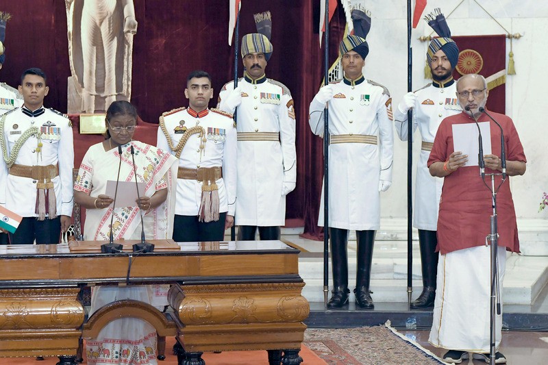 In Images: C. P. Radhakrishnan takes oath as 15th Vice-President of India