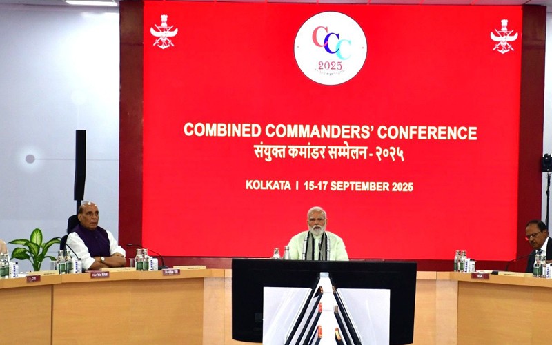 In Images: PM Modi attends Combined Commanders’ Conference in Kolkata