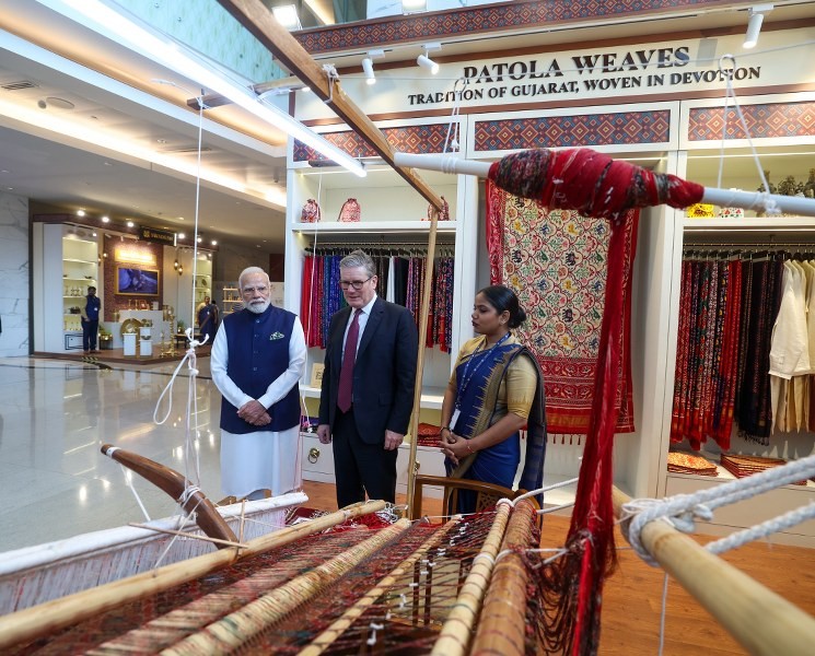 In Images: PM Modi and his UK counterpart Keir Starmer visit exhibition at Global Fintech Fest 2025