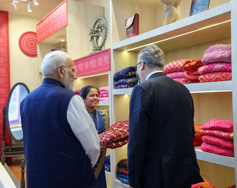 In Images: PM Modi and his UK counterpart Keir Starmer visit exhibition at Global Fintech Fest 2025