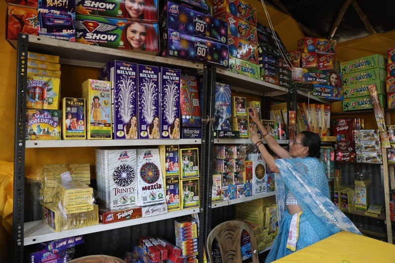 In Images: Firecracker fair in Kolkata draws crowd ahead of Diwali