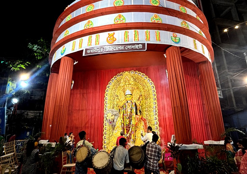 In Images: Kolkata Celebrates Jagadhatri Puja