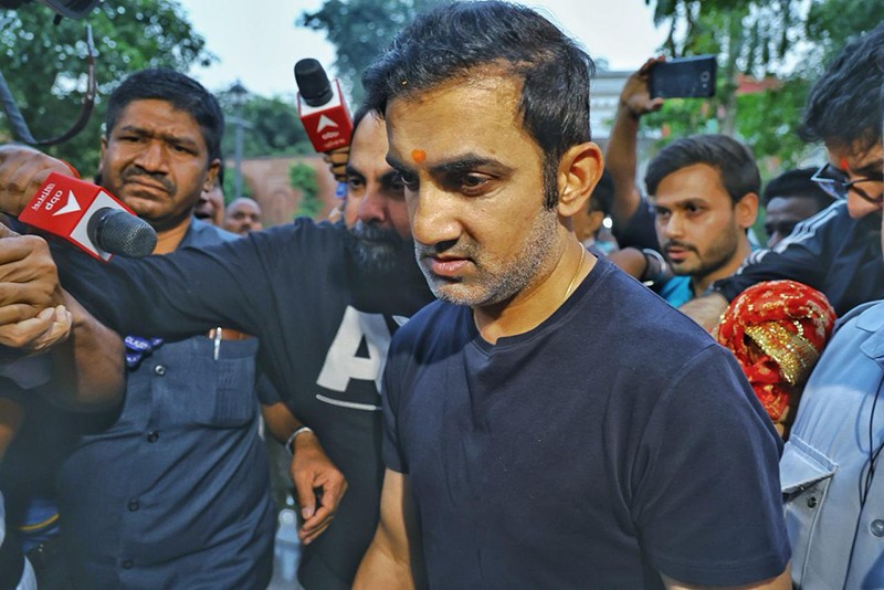 Gautam Gambhir seeks blessings at Kalighat Temple ahead of India-South Africa test