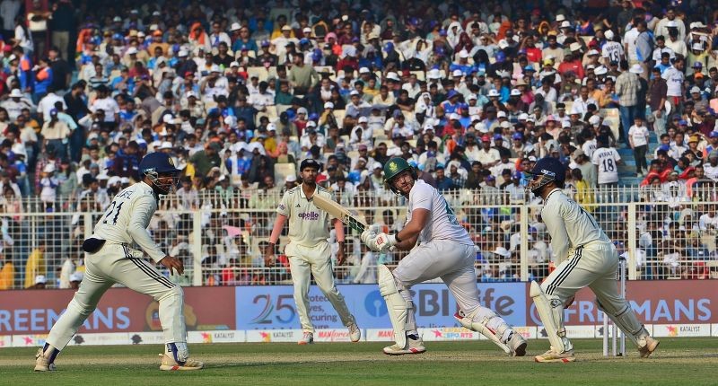 In Images: India ride on spin bowling to corner South Africa on day 2 of Kolkata Test