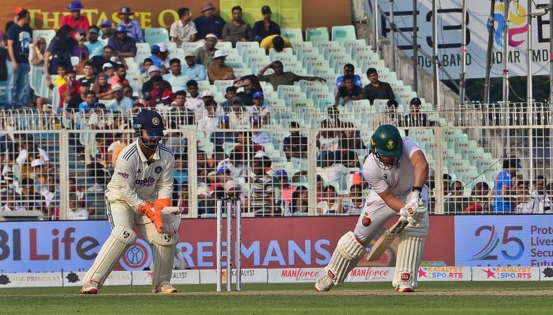 In Images: India ride on spin bowling to corner South Africa on day 2 of Kolkata Test
