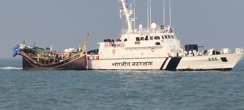 In Images: Coast guard detains Bangladeshi boats for illegal fishing in Indian waters