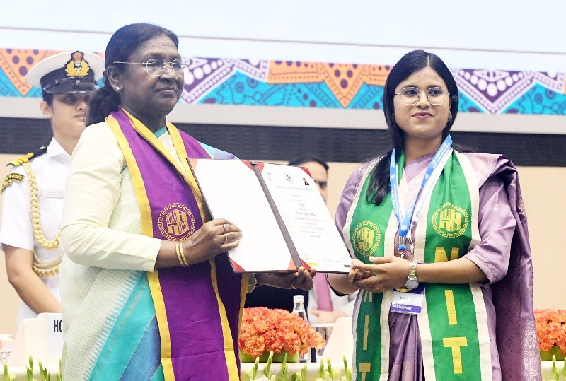 Murmu graces fifth convocation ceremony of NIT