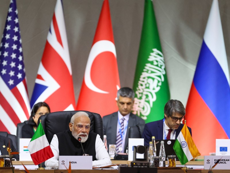 In Images: PM addresses G20 Leaders’ Summit session in Johannesburg
