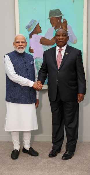 In images : Modi in South Africa